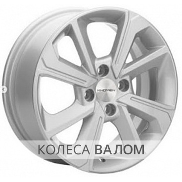 Khomen Wheels KHW1501 (Vesta) 6x15 4x100 ET50 60.1 F-Silver